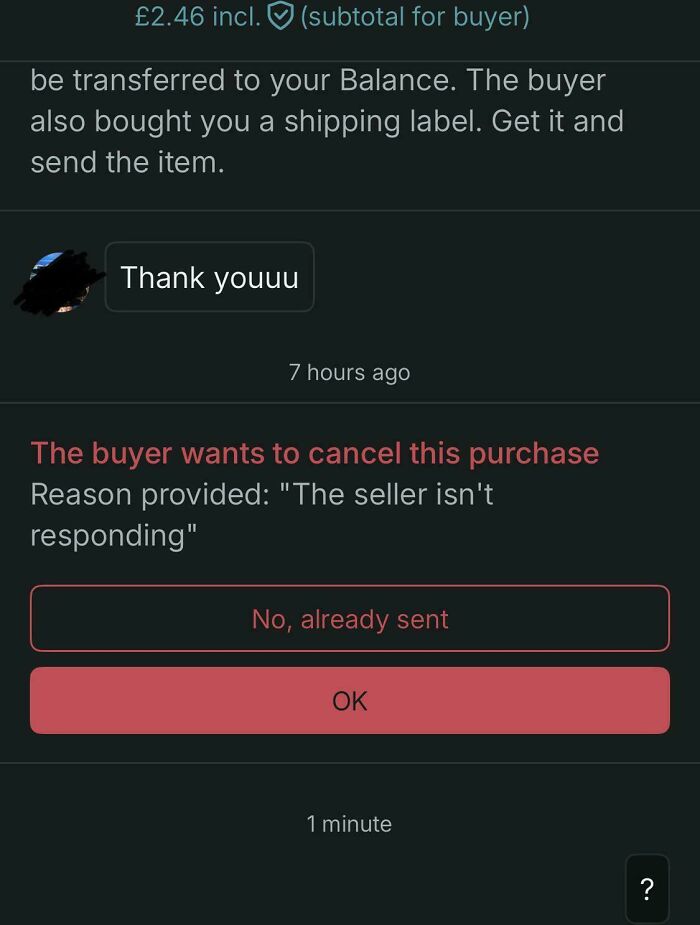 Was I Supposed To Say Something?