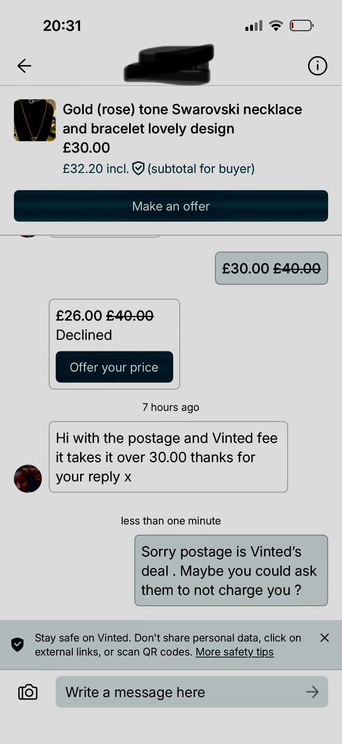 Why Do People Expect Us To Cut Prices For Postage?