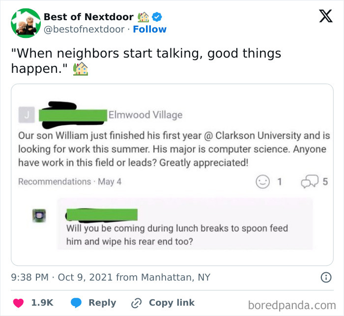 Wait, They Actually Posted THAT? Wild Neighbor Drama From Best Of Nextdoor