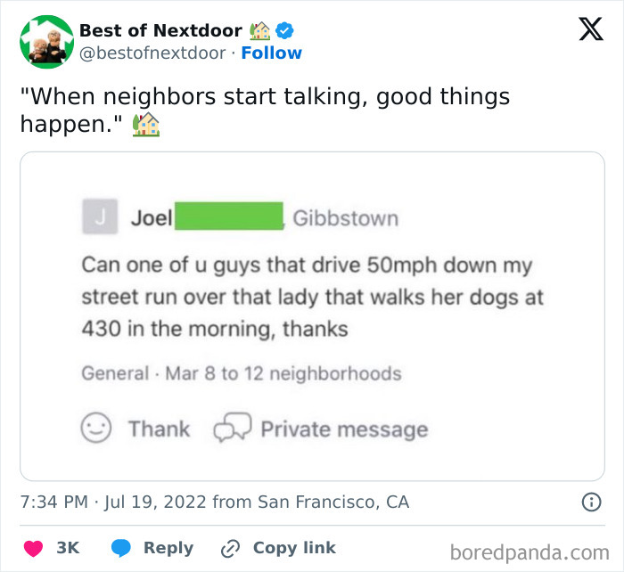 Wait, They Actually Posted THAT? Wild Neighbor Drama From Best Of Nextdoor