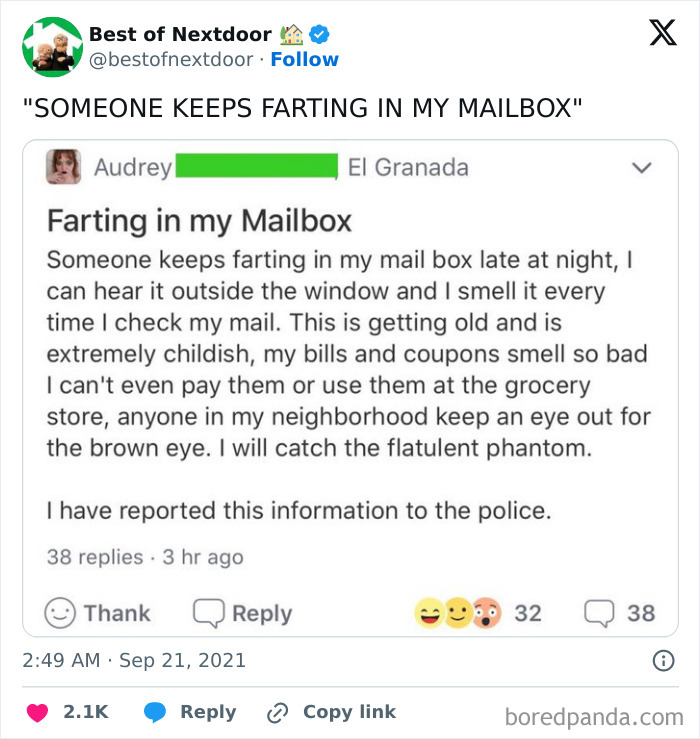 Wait, They Actually Posted THAT? Wild Neighbor Drama From Best Of Nextdoor
