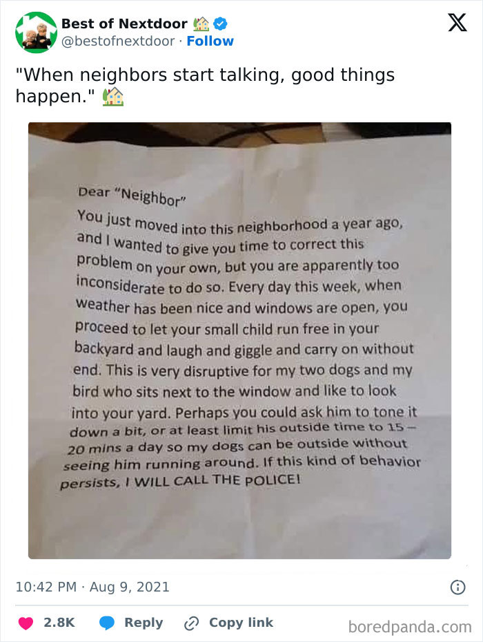 Wait, They Actually Posted THAT? Wild Neighbor Drama From Best Of Nextdoor