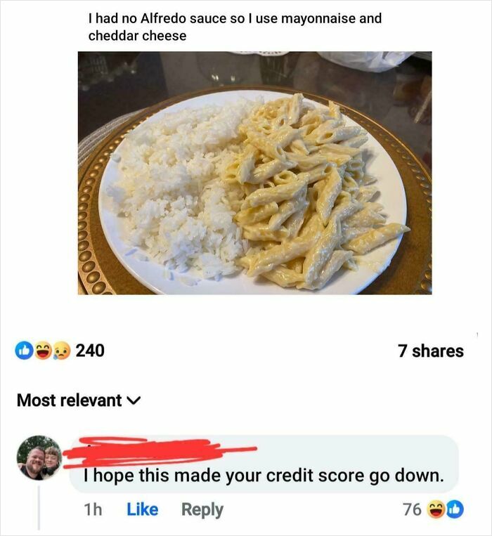 Poor Man’s Alfredo (We Feel You)