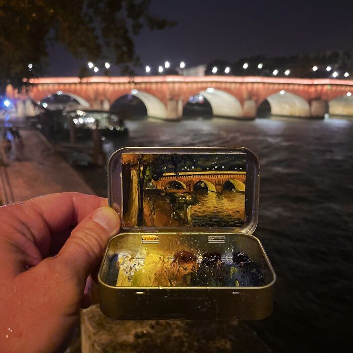 50 Tiny Paintings So Small They Fit Inside Altoid Tins (Yep, Really Tiny!)