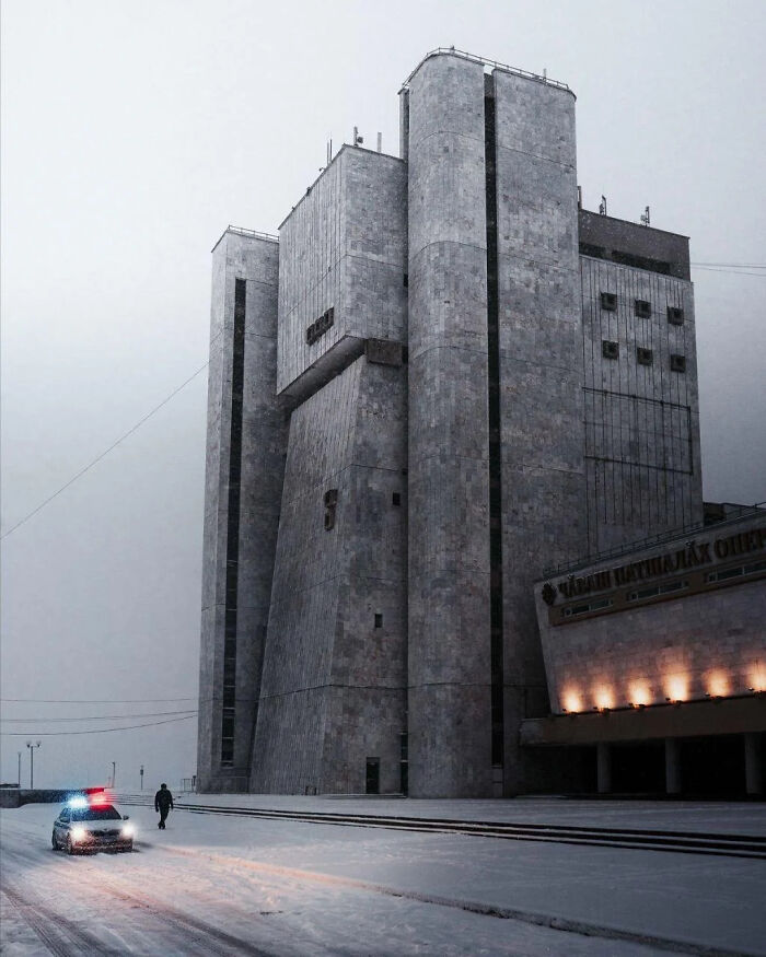 Cheboksary’s Opera Theater, Russia... In The Middle Of It All