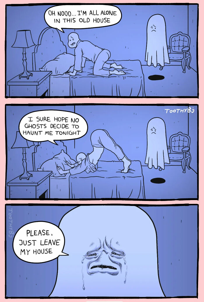 Wait, These Comics Are Actually This Weird? 29 Wildly Unexpected ToothyBJ Laughs