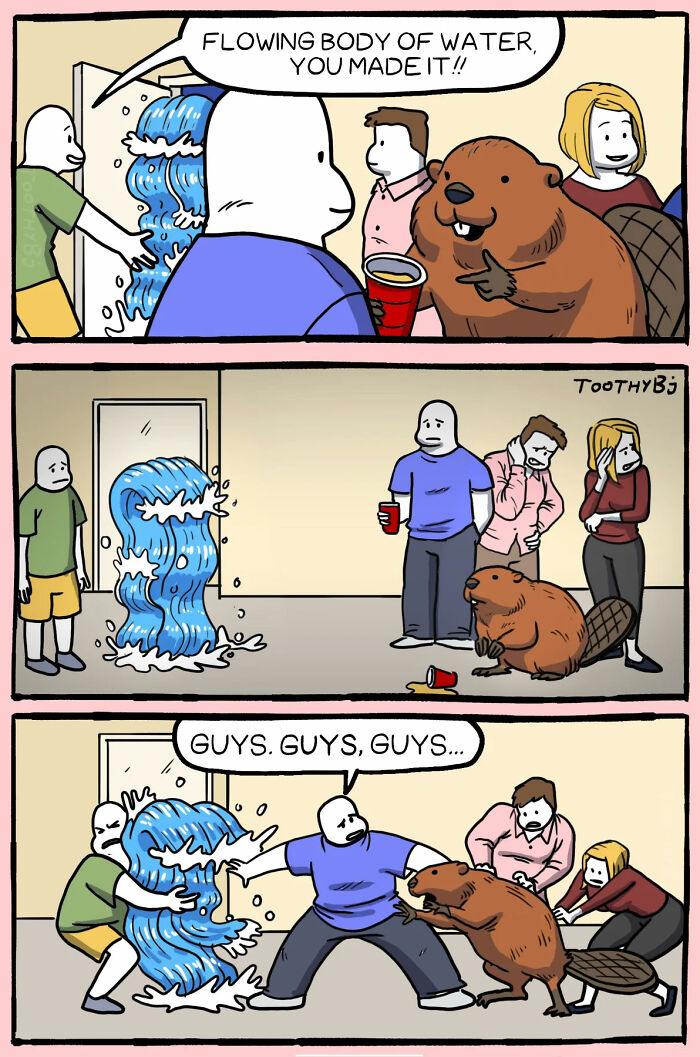 Wait, These Comics Are Actually This Weird? 29 Wildly Unexpected ToothyBJ Laughs