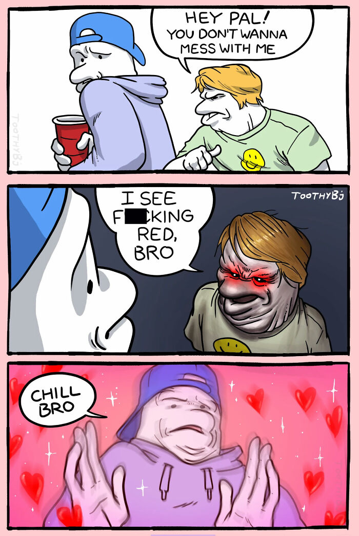 Wait, These Comics Are Actually This Weird? 29 Wildly Unexpected ToothyBJ Laughs