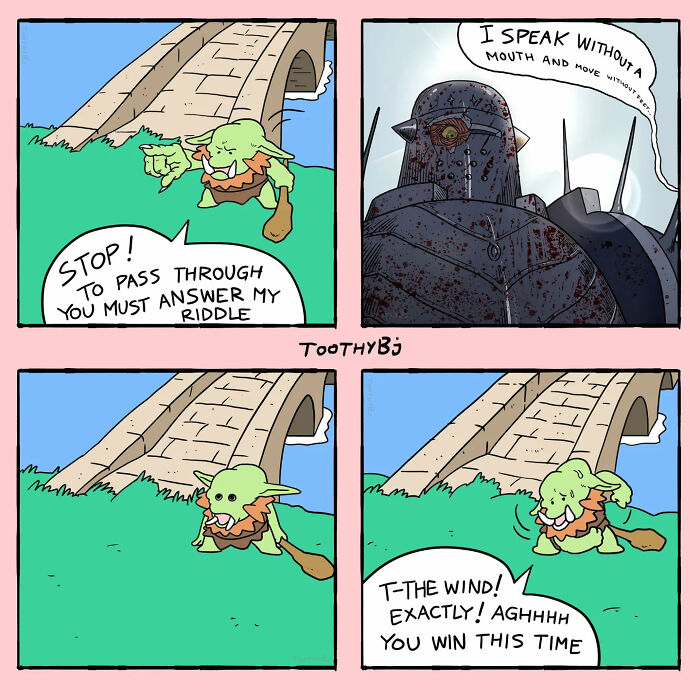 Wait, These Comics Are Actually This Weird? 29 Wildly Unexpected ToothyBJ Laughs