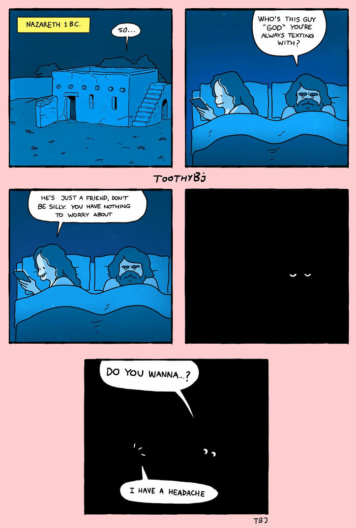 Wait, These Comics Are Actually This Weird? 29 Wildly Unexpected ToothyBJ Laughs