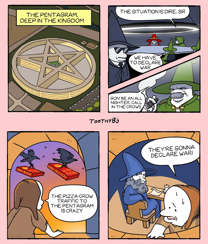 Wait, These Comics Are Actually This Weird? 29 Wildly Unexpected ToothyBJ Laughs