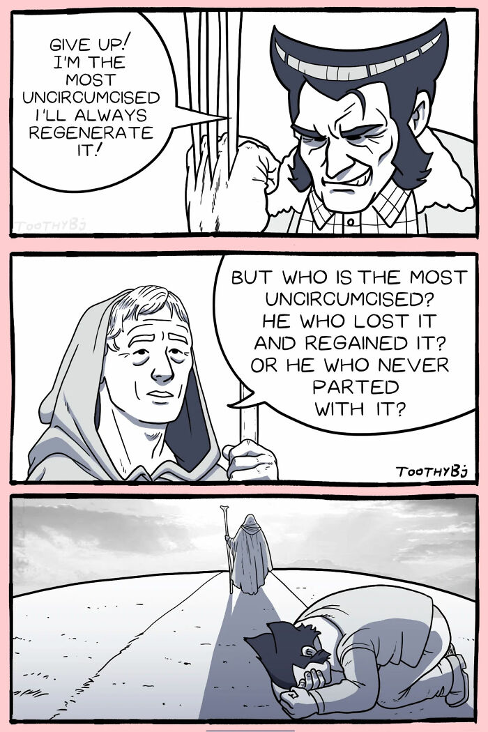 Wait, These Comics Are Actually This Weird? 29 Wildly Unexpected ToothyBJ Laughs