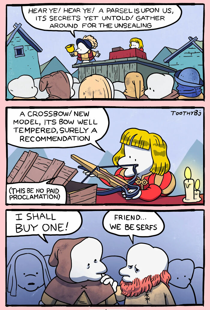 Wait, These Comics Are Actually This Weird? 29 Wildly Unexpected ToothyBJ Laughs