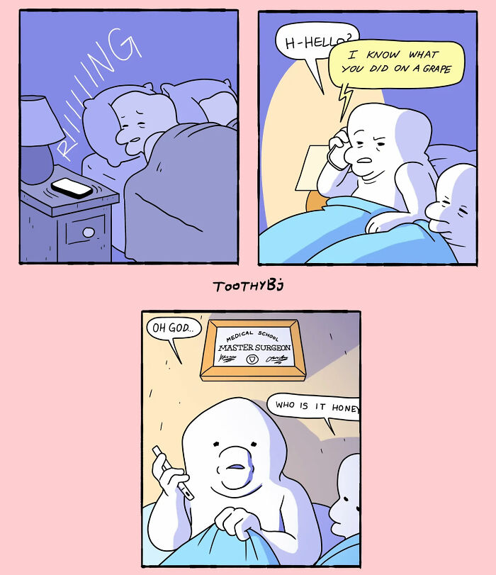 Wait, These Comics Are Actually This Weird? 29 Wildly Unexpected ToothyBJ Laughs