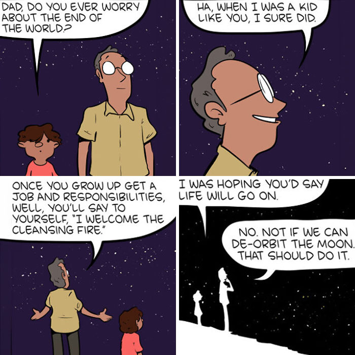 41 Hilarious One-Panel Comics That’ll Totally Flip Your Brain!