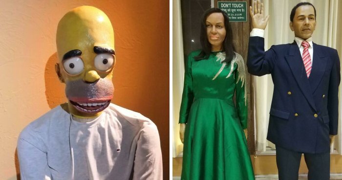 These Wax Statues Tried, But Oh Boy, Did They Miss!