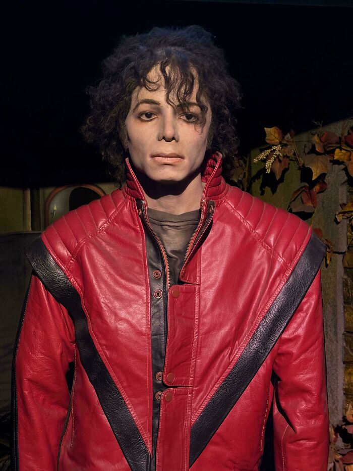 Michael Jackson’s Wax Statue After Three Double Shifts (Seriously)