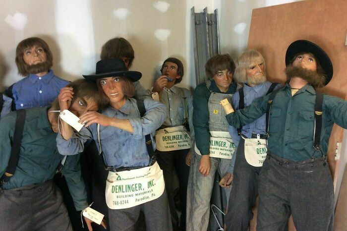 Wax Amish Crew Goes Up For Sale (Craigslist, Anyone?)