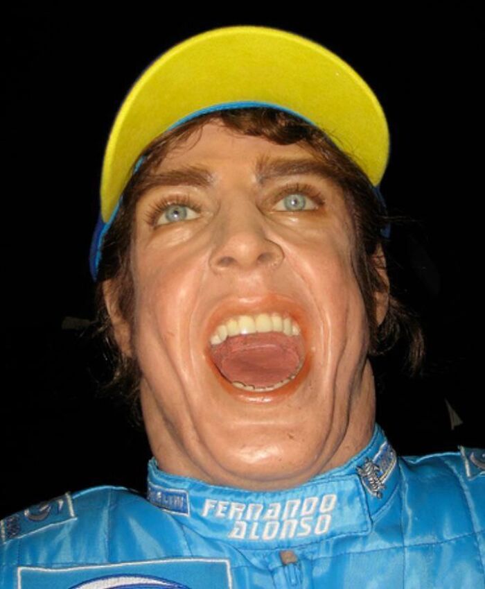 Fernando Alonso’s Wax Statue: Zoom or Zoomed Out?