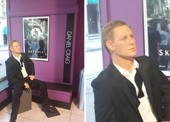 When Daniel Craig’s Wax Version Just Isn’t Daniel Craig