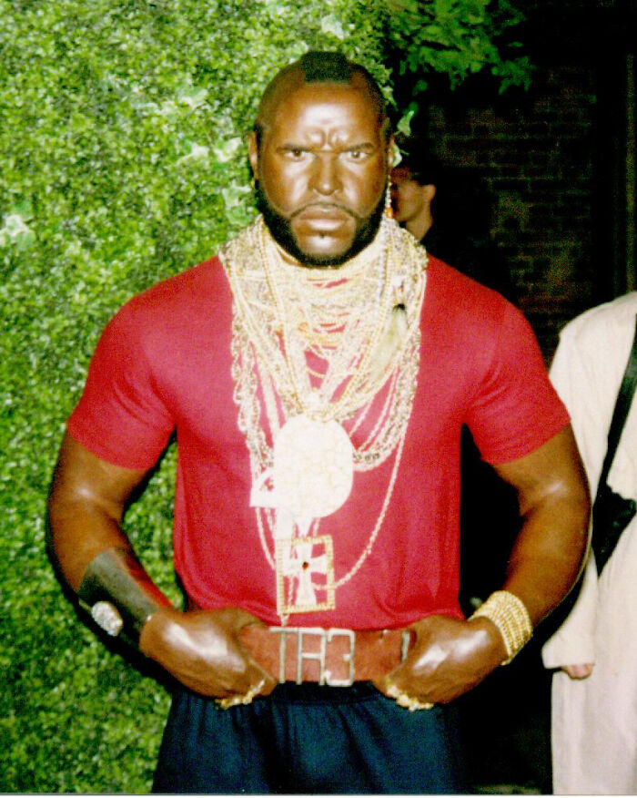Mr. T’s Wax Statue, Or His Less Cool Twin?