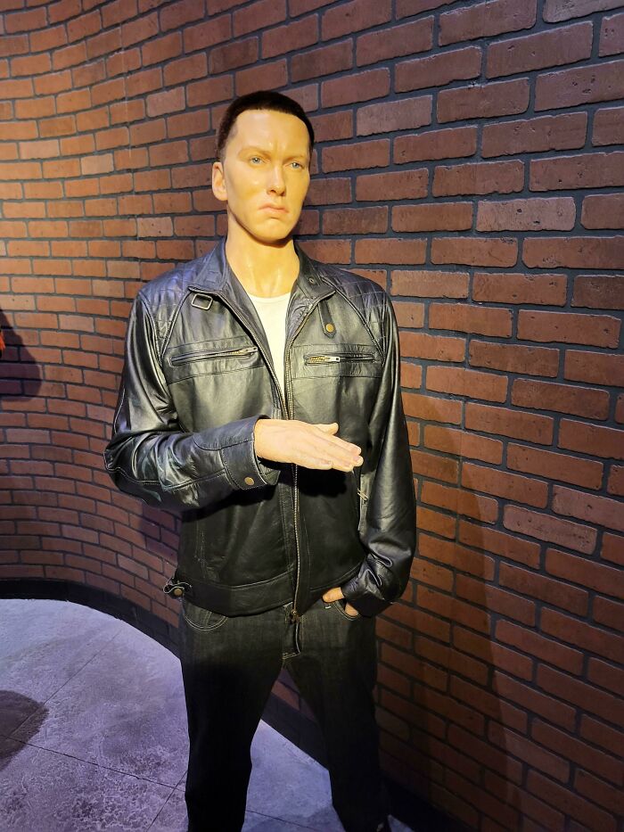 Eminem's Wax Statue: Slim Shady or Wax Shady?