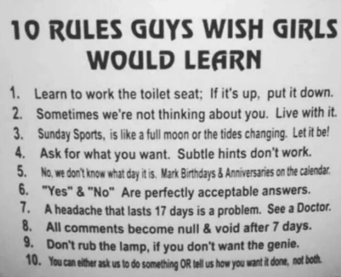 Wait, They Actually Believe These ‘Not How Guys Work’ Moments?