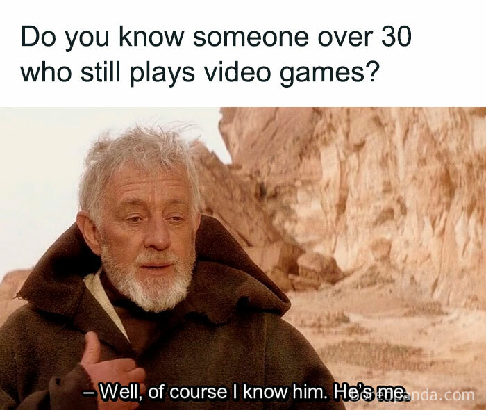 Never Too Old To Game