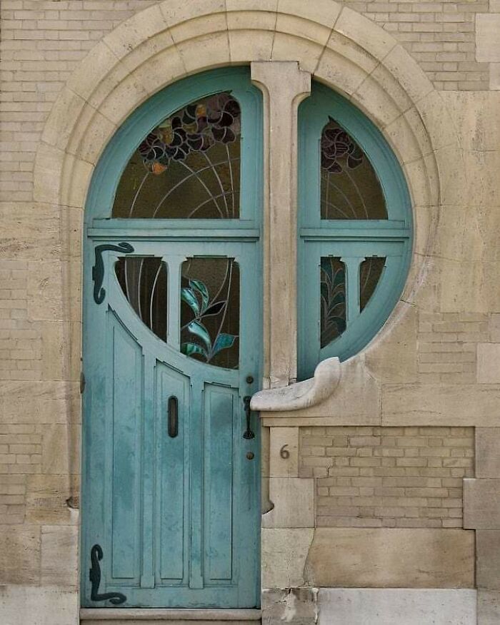 Sleek European Door Design