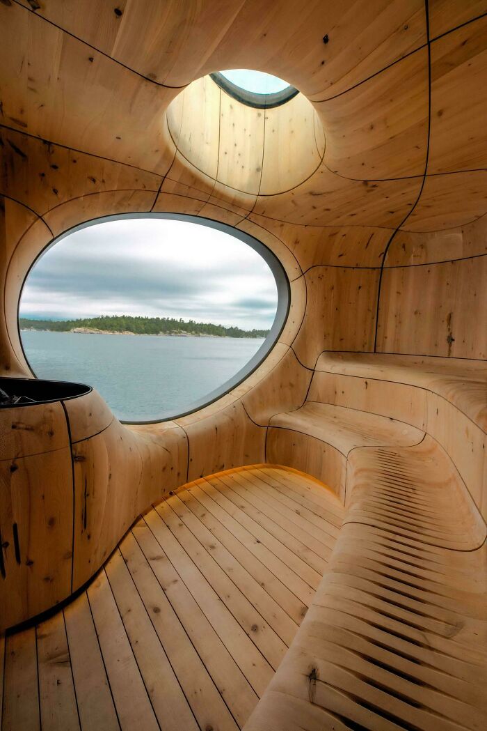 Cozy Sauna in Finland, But Make It Cool