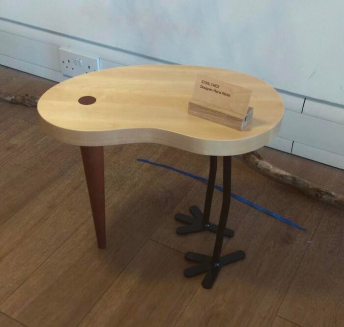 Just Kick Back and Check Out This Bird Table