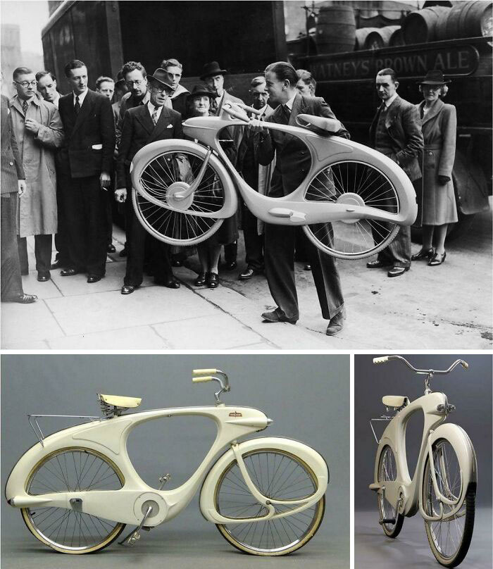 1946 Bicycle Looks Like It Came From the Future