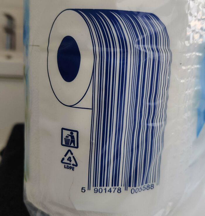 Toilet Paper Barcode? Yep, That’s a Thing