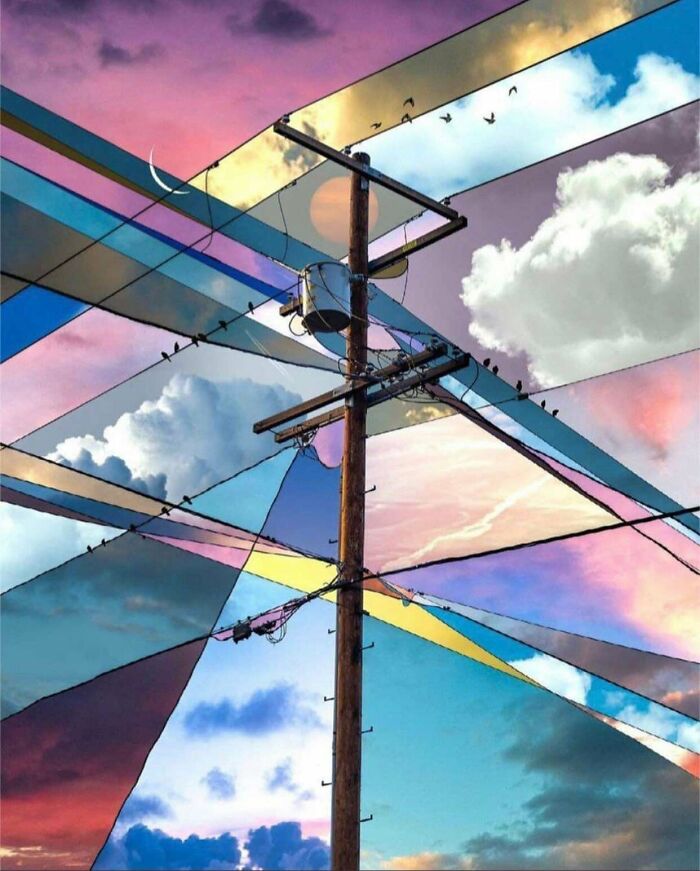 Telephone Pole Looking Surprisingly Gorgeous