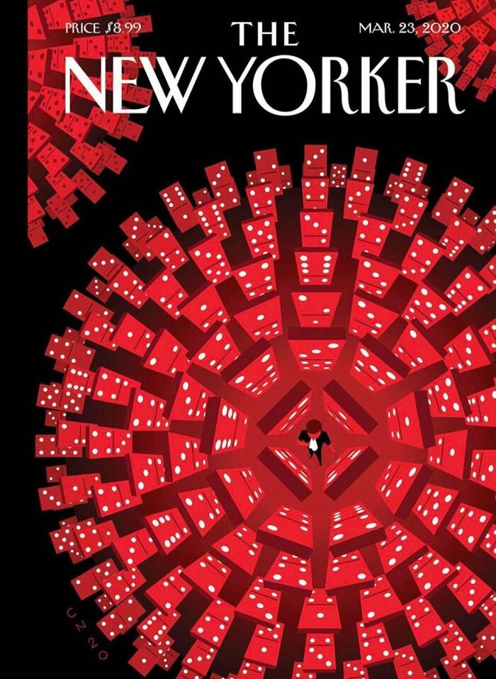 Coronavirus Cover for The New Yorker That Caught Our Eye