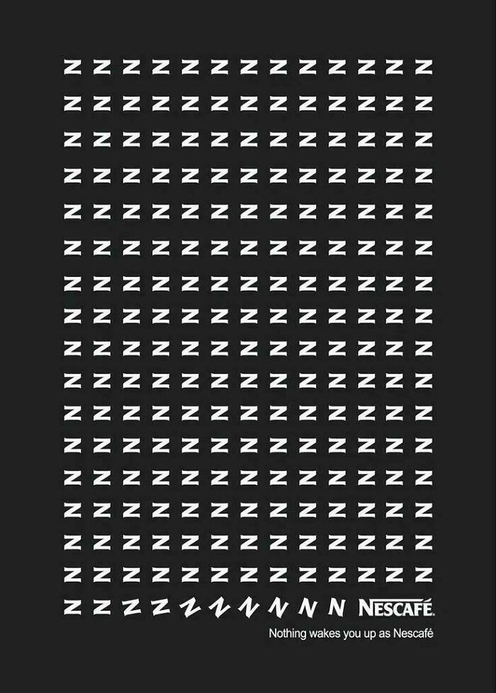 Nescafe Print Ad That’s as Tired as You Are