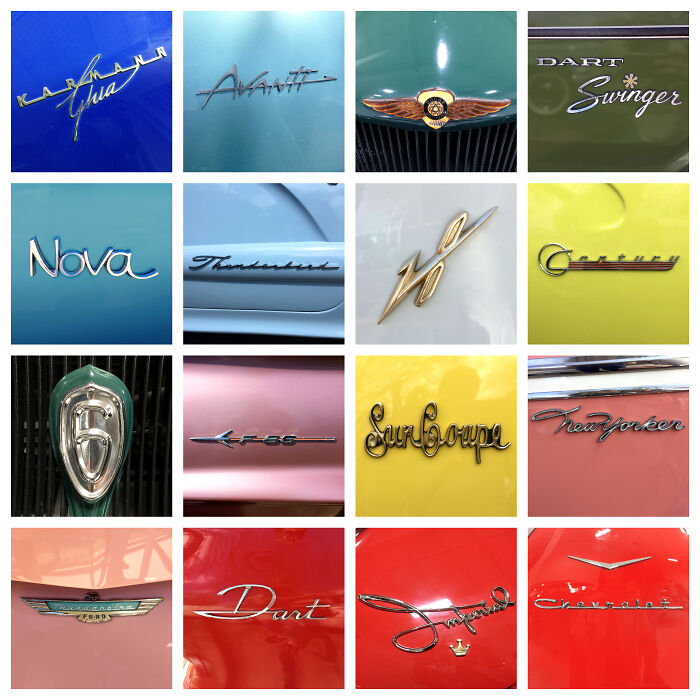 Classic Cars With Killer Typography? Yes, Please!