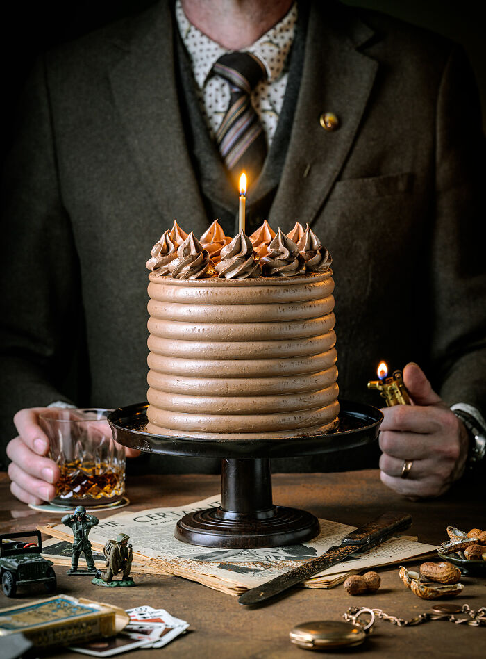 Cake Award: Mid-Century Cool Dude & His Cake By Claudia Anton, Australia