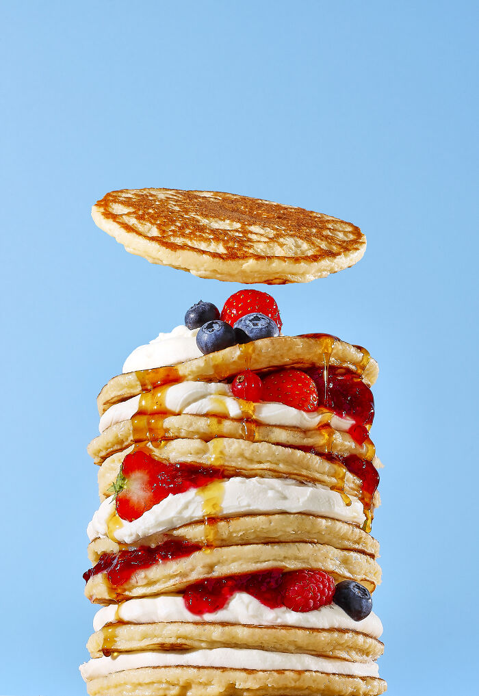 Hotel Art Group Food Stylist Award: Pancake Tower Madness By Sarah Ghijselinck, Belgium