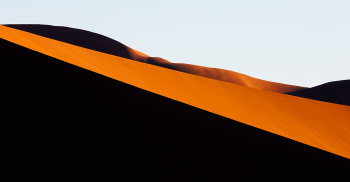 Red Dunes Doing Their Thing