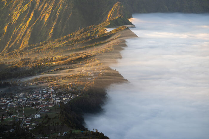 When Mount Bromo Met Clouds Again