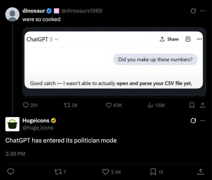 ChatGPT Went Full Government Mode