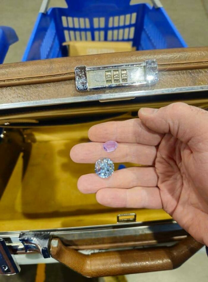 Wait, Was This a Gem Cutter’s Briefcase? Heard a Rattle Inside!