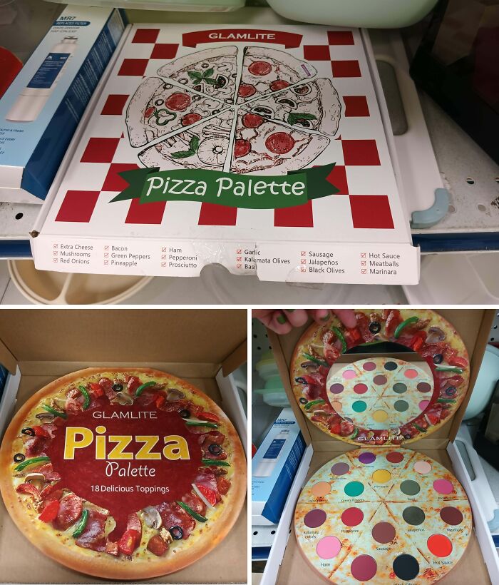 A Pizza Eyeshadow Palette—Because You Never Know When You’ll Want Ham-Colored Eyes