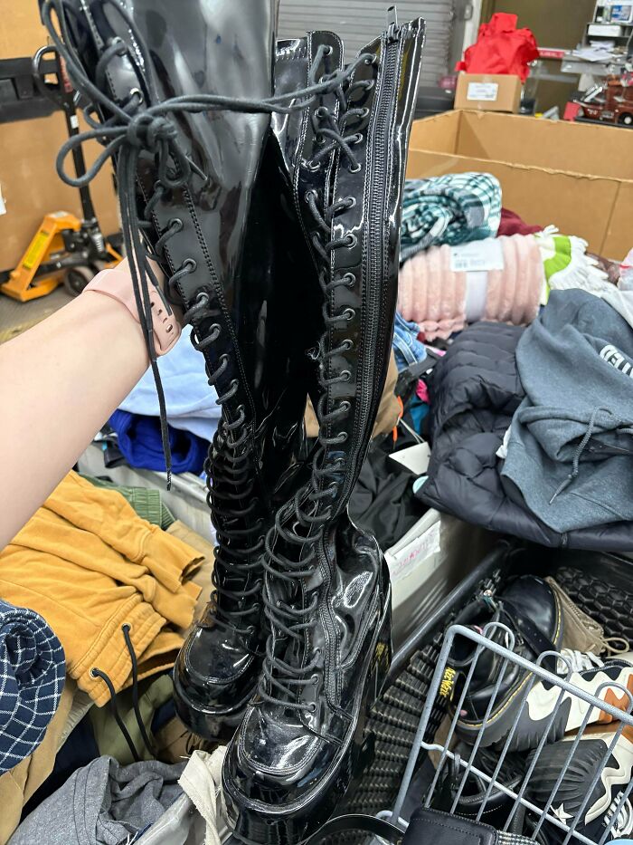 We Lost a Baddie Today at Goodwill—Check Out These Boots