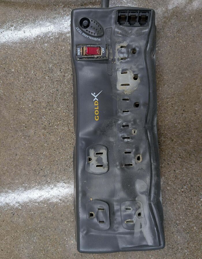 Do Not Power a Dozen Amps With One Strip, Please