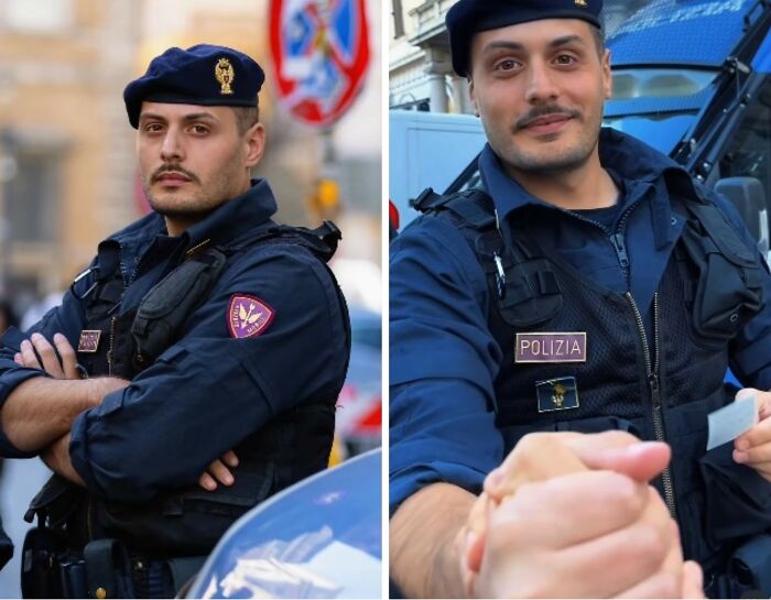 Wait Till You See These Surprise Portraits That Totally Made Cops and Soldiers Smile