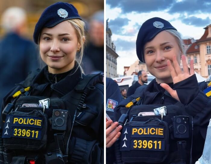 Wait Till You See These Surprise Portraits That Totally Made Cops and Soldiers Smile