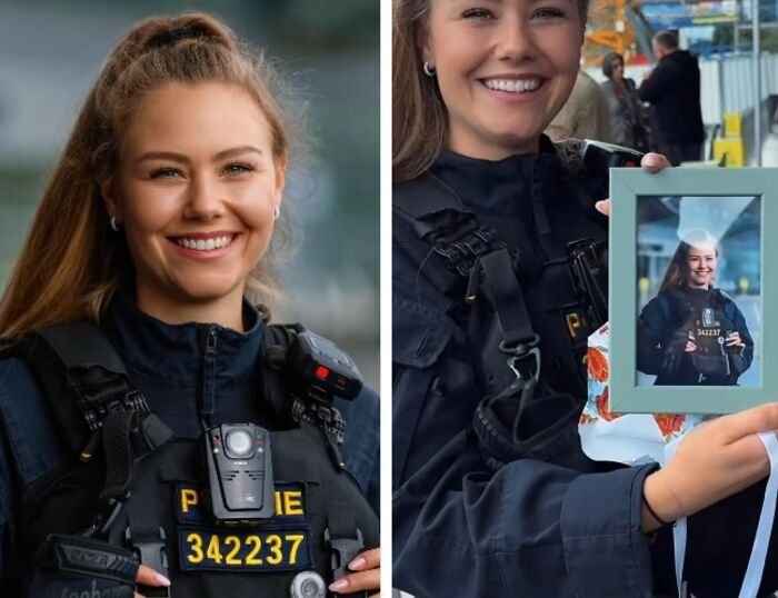 Wait Till You See These Surprise Portraits That Totally Made Cops and Soldiers Smile