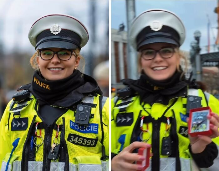 Wait Till You See These Surprise Portraits That Totally Made Cops and Soldiers Smile
